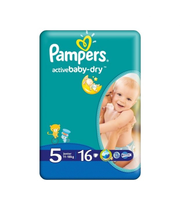 pampers-5-active-baby-11-18kg-x-16buc