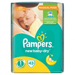 PAMPERS 1 NEW BABY