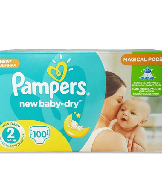 Pampers 2 New Baby Mini 3-6kg x 100
